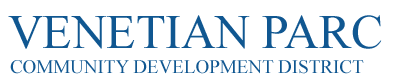 Venetian Parc Community Development District Logo